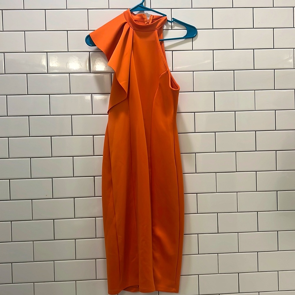 Assymetrical bodycon dress